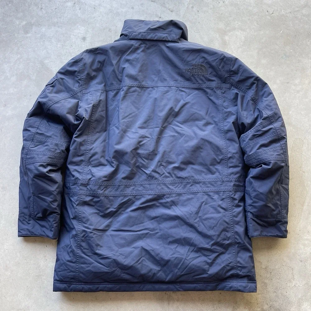 The North Face Men's McMurdo‎ Parka Navy Size L Goose Down 550 Dryvent Jacket